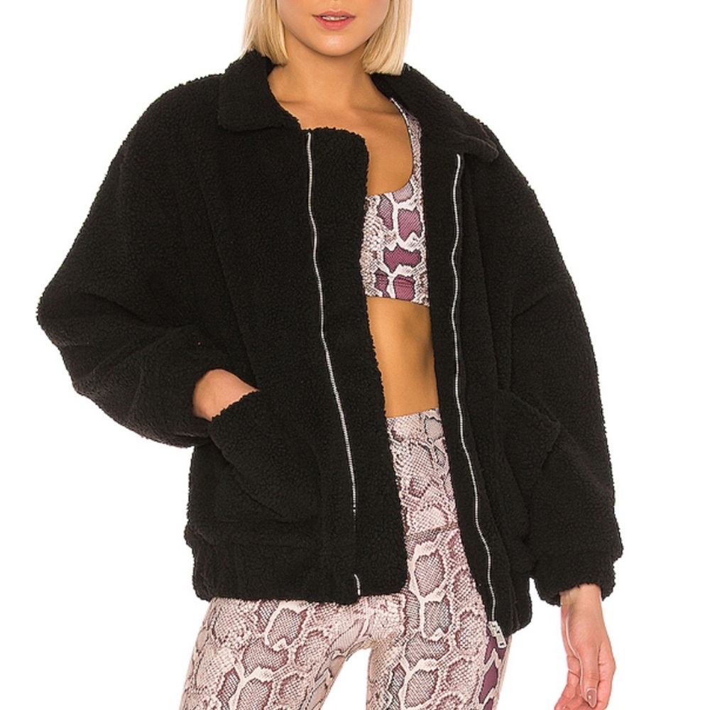 SOLD! ❤️ Black Teddy Coat Sherpa Jacket